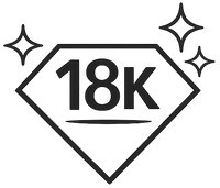 18K Gold Tone Plated