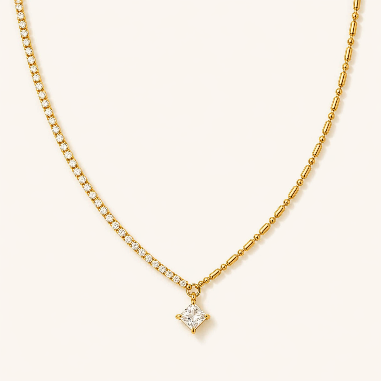 Luxe Mixed-Chain Necklace