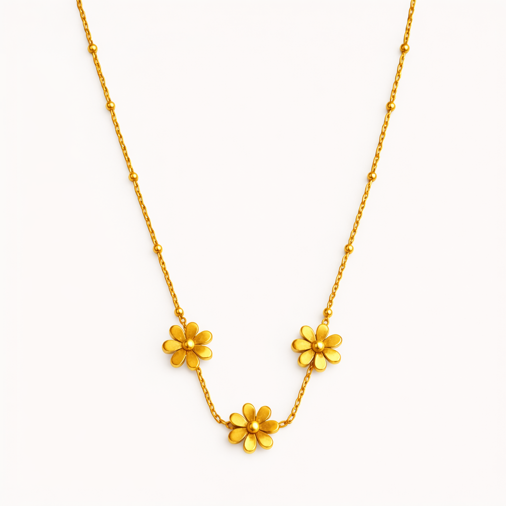Floral Themed Necklace