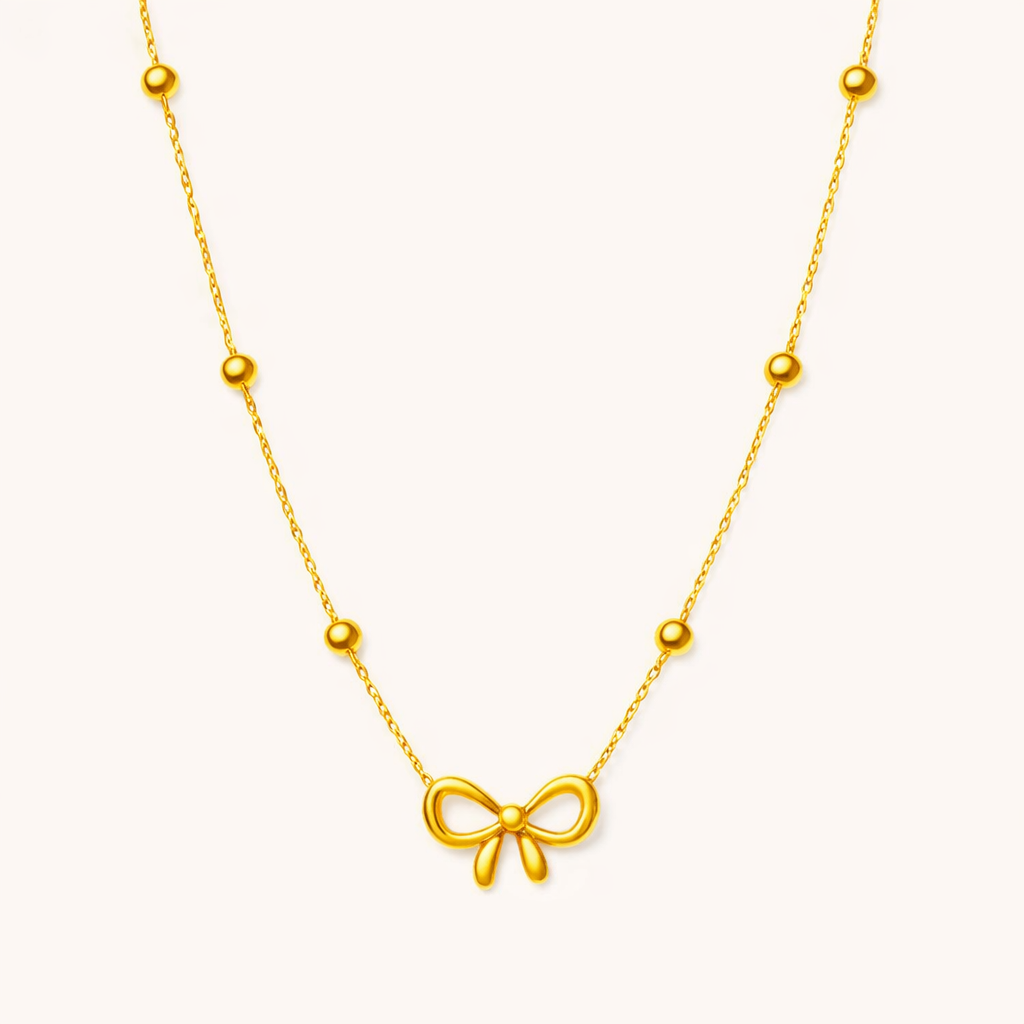Bow Necklace