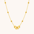 Bow Necklace