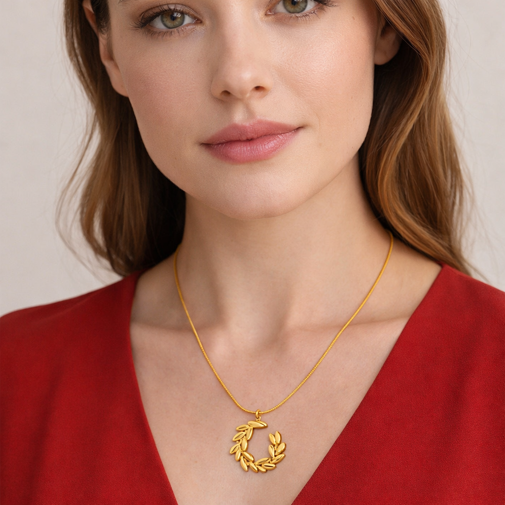 Crescent Moon Themed Necklace