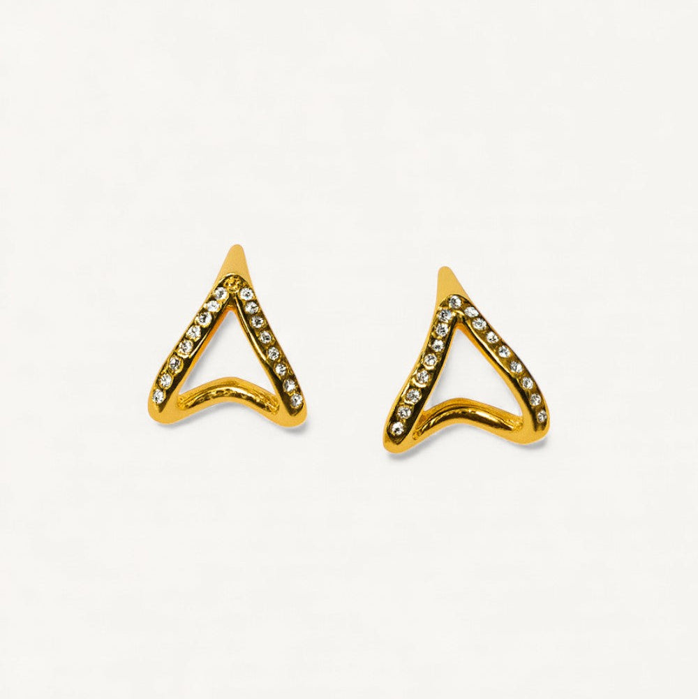 Lumina Triangle Earrings