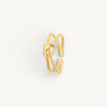 Adjustable Knot Ring