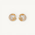 Deer Themed AD Studded Earrings