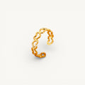 Adjustable Heart Themed Ring