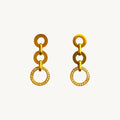 Gold Fluted U-Hoops