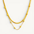 Layered Snake Chain Necklace