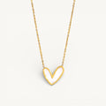 Heart Themed MOP Necklace