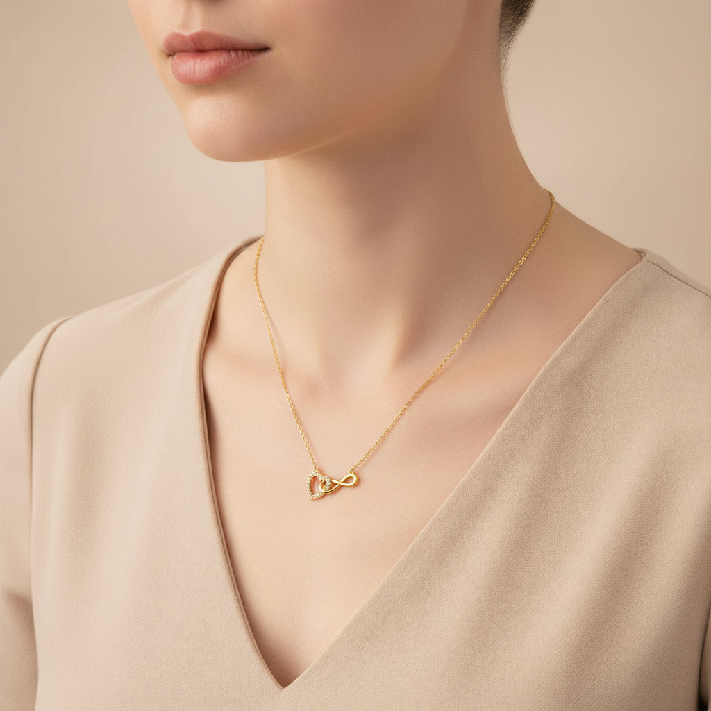Infinity Heart Necklace