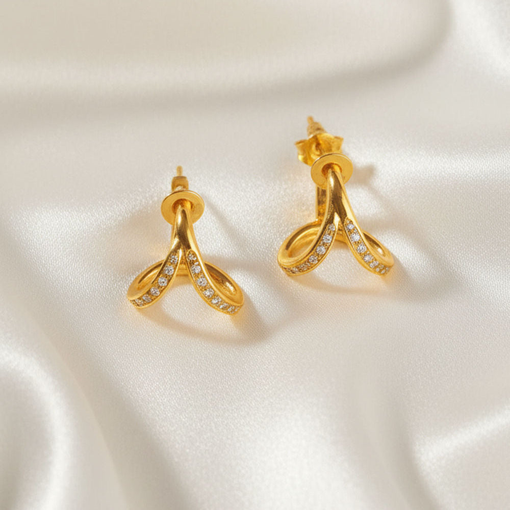 Lumina Triangle Earrings